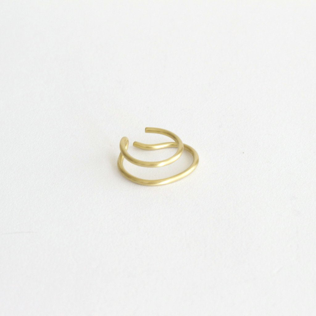ROUND WIRE RING_MOVE #BRASS [1107a_m]