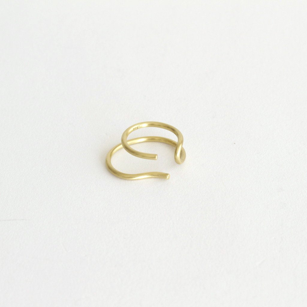 ROUND WIRE RING_MOVE #BRASS [1107a_m]