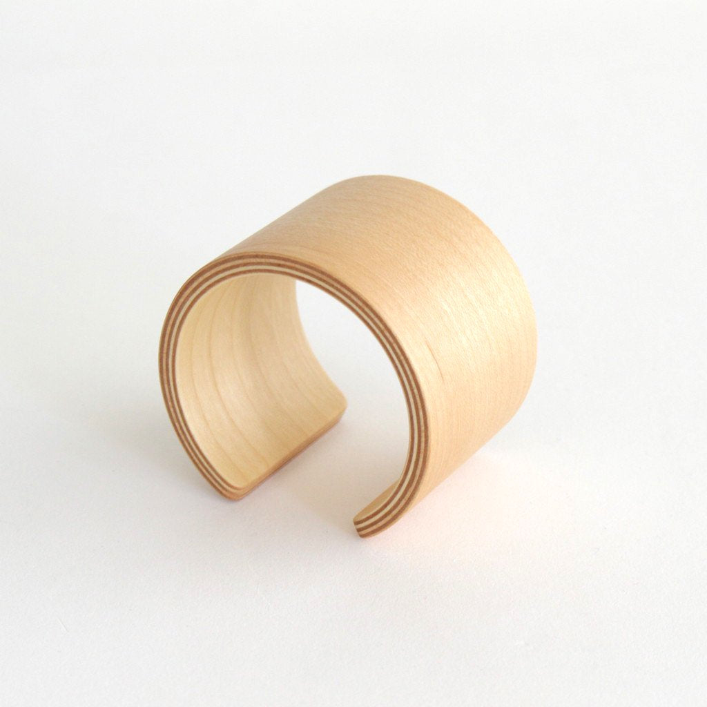 PLYWOOD BANGLE 50 #MAPLE [0102a50]