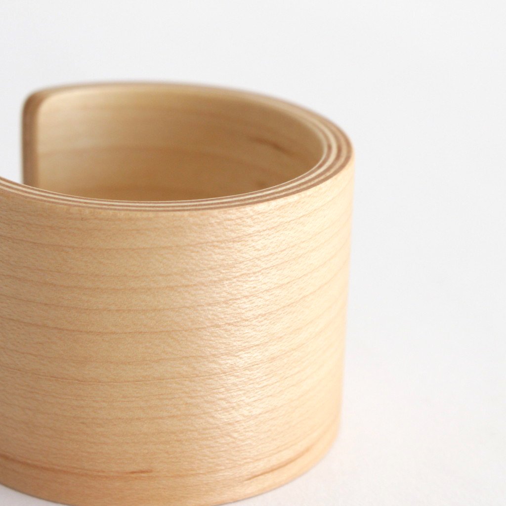 PLYWOOD BANGLE 50 #MAPLE [0102a50]