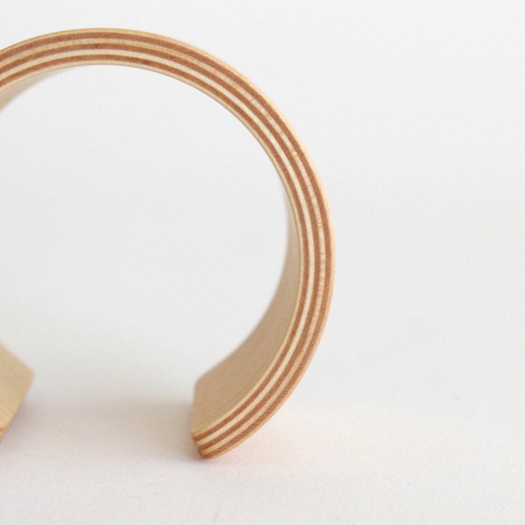 PLYWOOD BANGLE 50 #MAPLE [0102a50]