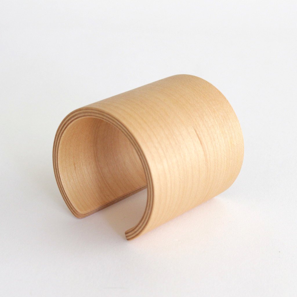 PLYWOOD BANGLE 70 #MAPLE [0102a70]