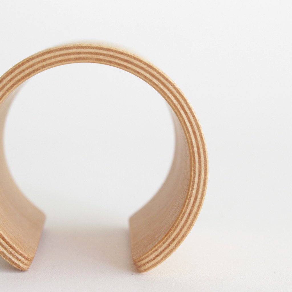 PLYWOOD BANGLE 70 #MAPLE [0102a70]
