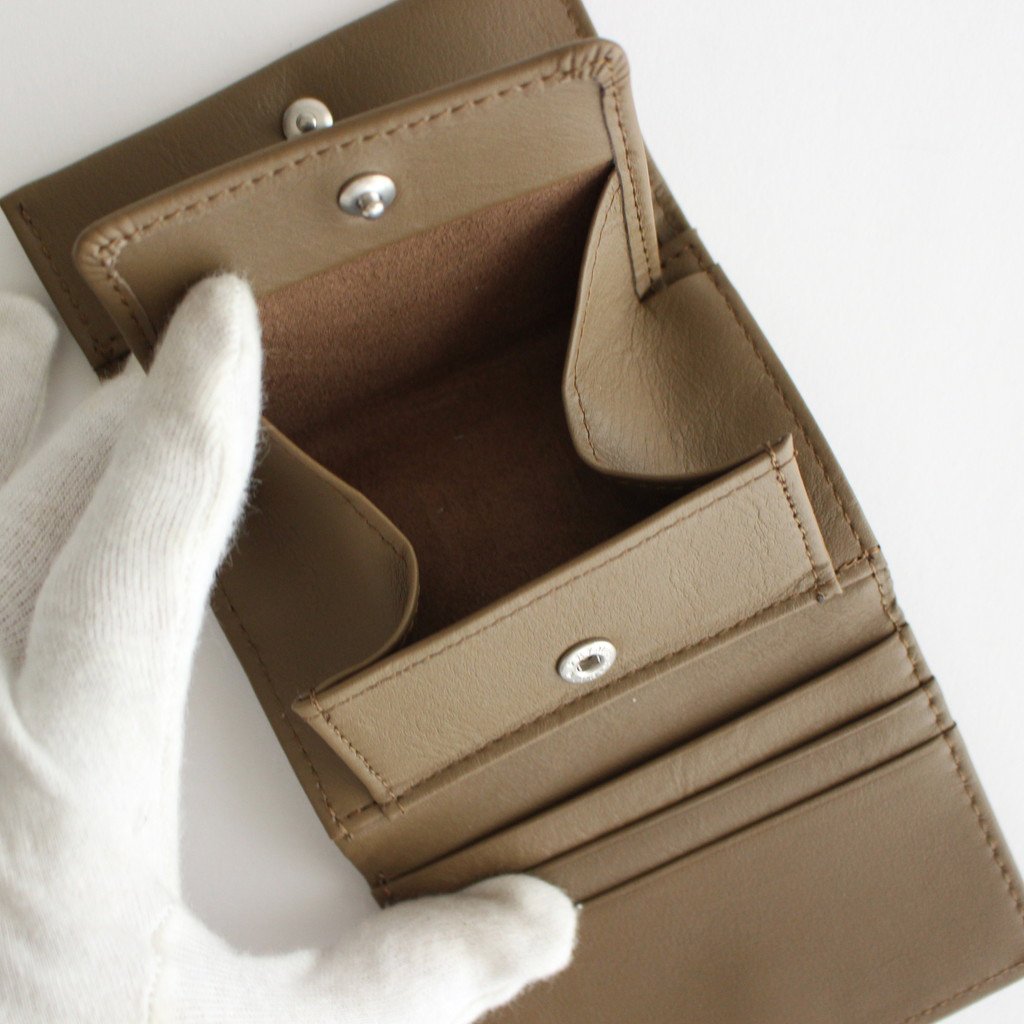 NAPPA CALF FRICK WALLET #TAUPE [S011]