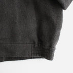 COTTON YAK ZIP BLOUSON #CHARCOAL [YK22AW0408B]