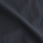 NGYSSH | マットポリエステル・タイプライター ギャザースリーブシャツ #95 BLACK [TG_NC0101SF]