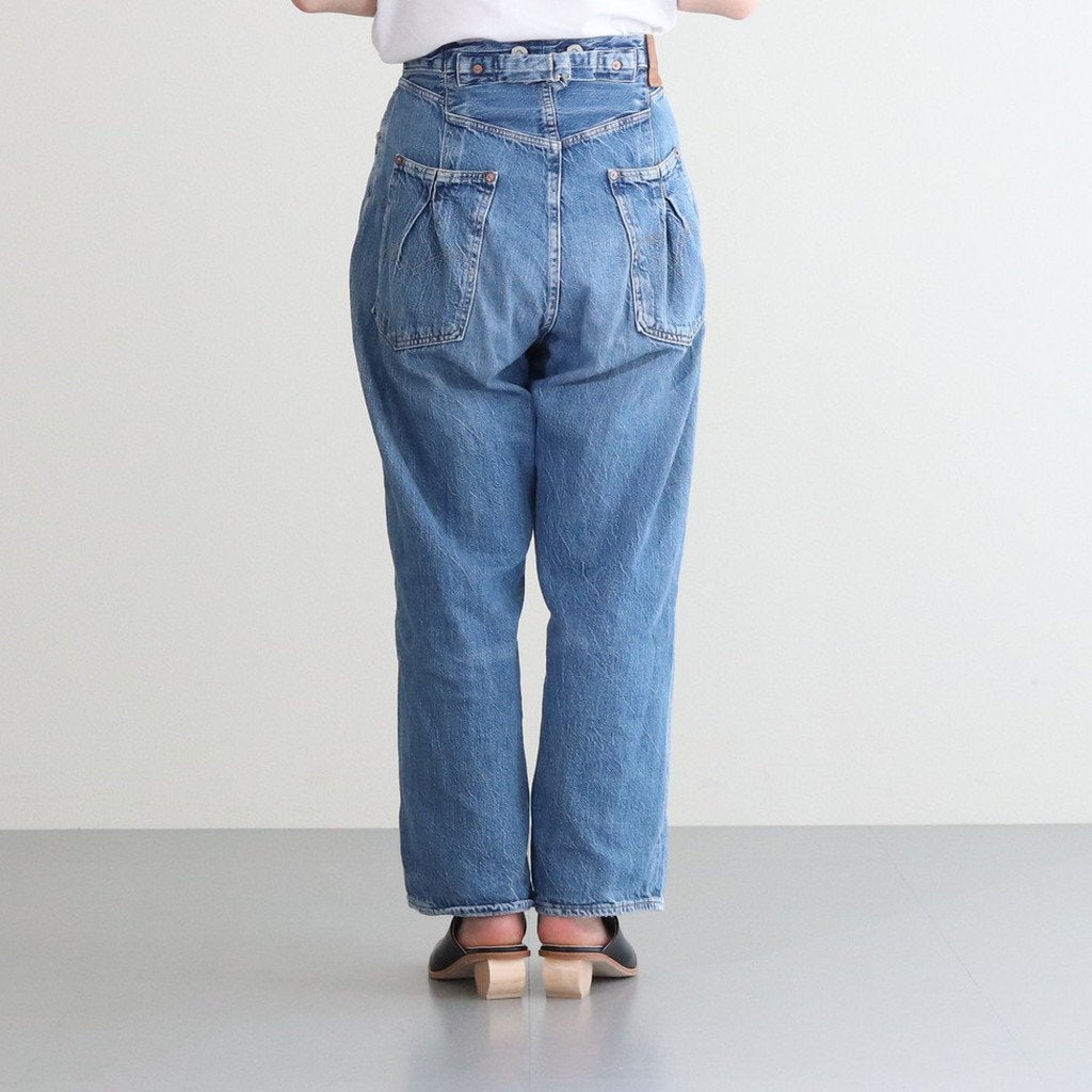 WOOD HEEL MULE_SIDE CIRCLEMAPLE #BLACK [1301sc]