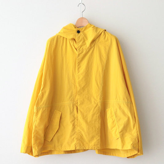FMSTJK | Nylon Tussor/Garment Dye Short Mod Coat #24 CHROME YELLOW [TG_FR1002JK]