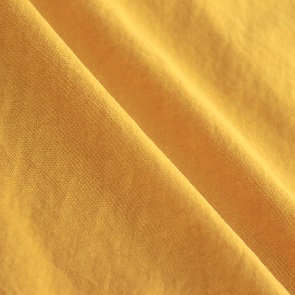 FMSTJK | ナイロンタッサー/ガーメントダイ ショートモッズコート #24 CHROME YELLOW [TG_FR1002JK]