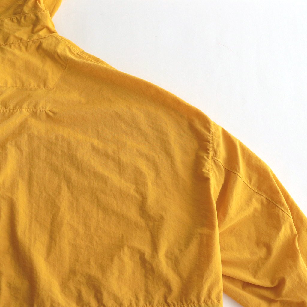 FMSTJK | ナイロンタッサー/ガーメントダイ ショートモッズコート #24 CHROME YELLOW [TG_FR1002JK]
