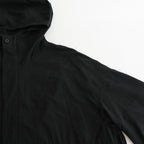 FMFOCT | 40/1 organic cotton/strong twist weather mod coat #95 BLACK [TG_FR0101CT]