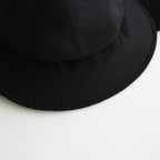 CAPHAT EAR CAP #BLACK [NO.21846]