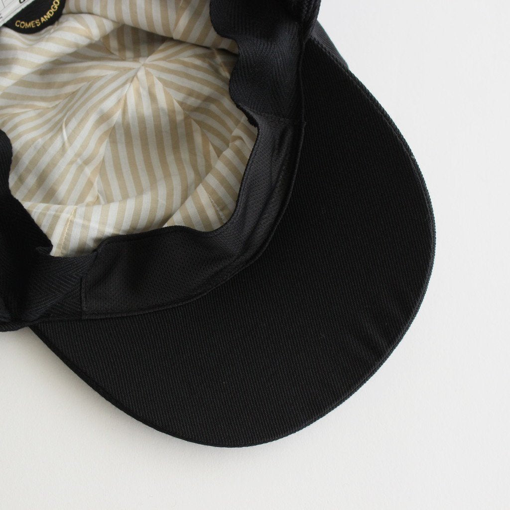 CAPHAT EAR CAP #BLACK [NO.21846]