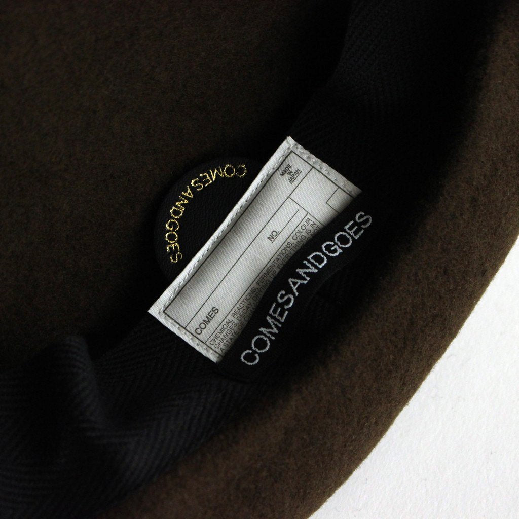 BASQUE BERET [NORMAL] #OLIVE [NO.21856]