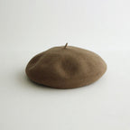 BASQUE BERET [NORMAL] #CAMEL [NO.21856]