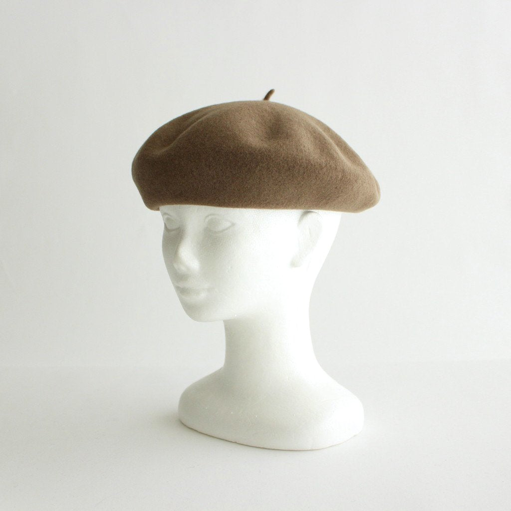 BASQUE BERET [NORMAL] #CAMEL [NO.21856]
