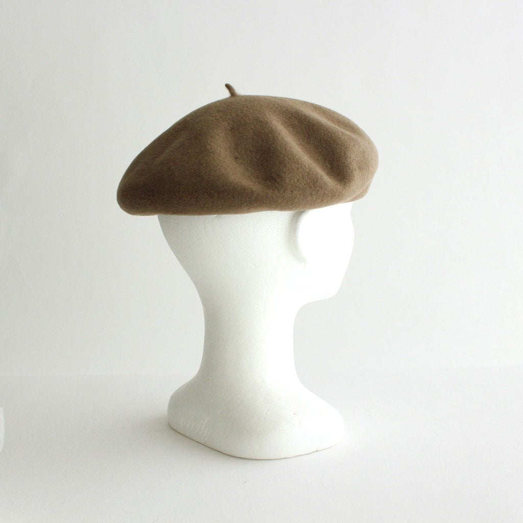 BASQUE BERET [NORMAL] #CAMEL [NO.21856]