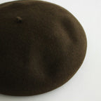 BASQUE BERET [BIG] #OLIVE [NO.21857]