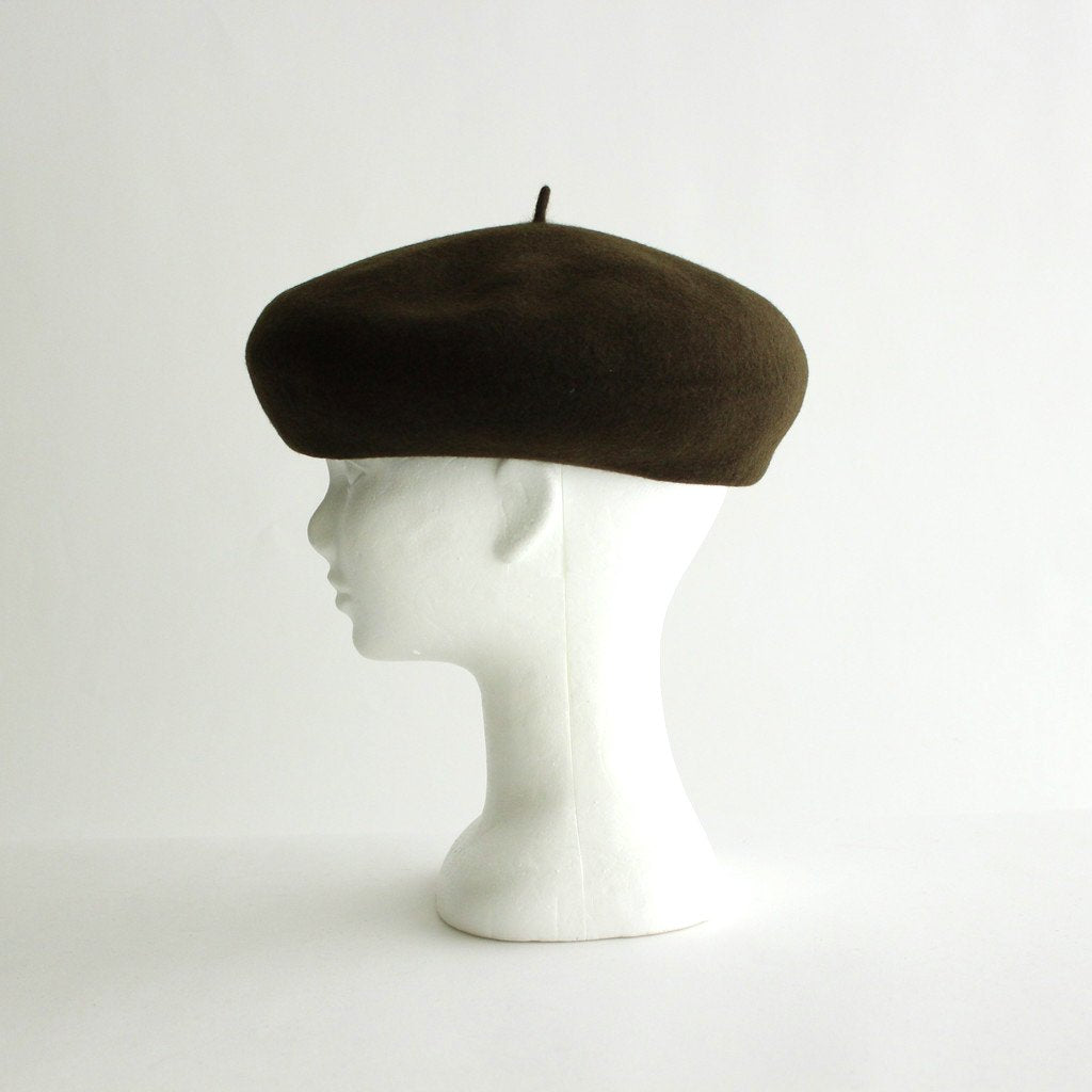 BASQUE BERET [BIG] #OLIVE [NO.21857]