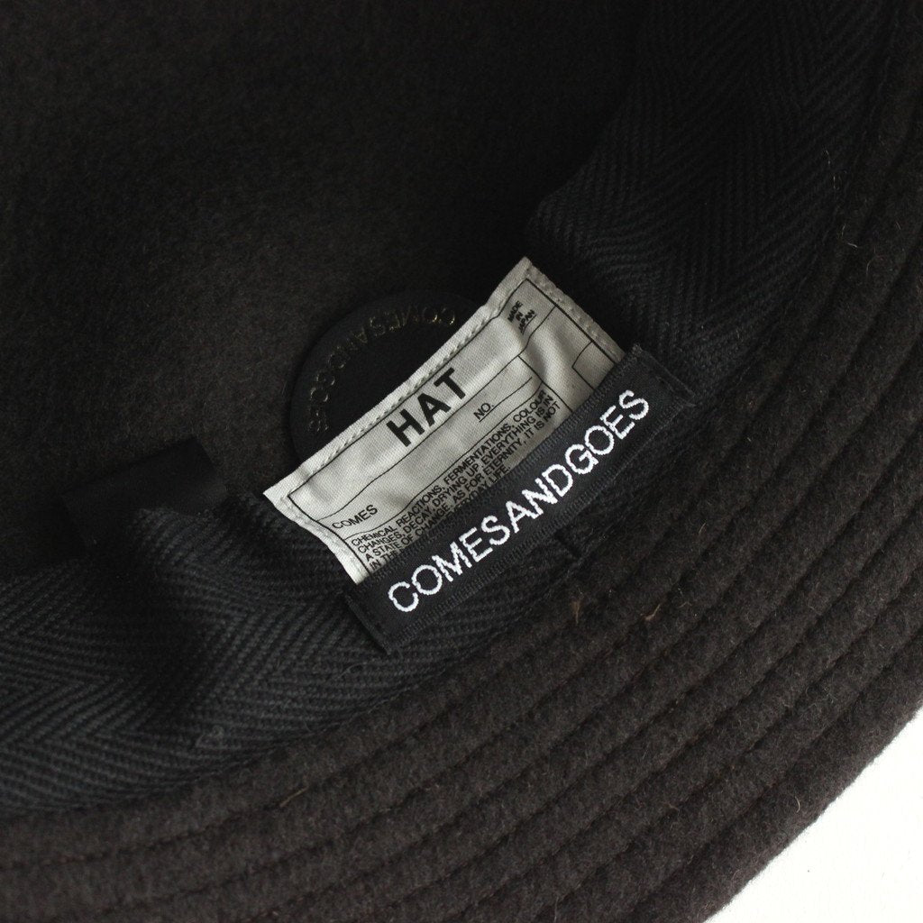 WOOL HAT #BROWN [NO.21860]