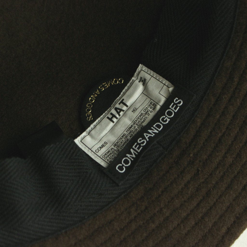 WOOL HAT #OLIVE [NO.21860] _ COMESANDGOES | カムズアンドゴーズ