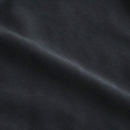NNCSH | フィブリルレーヨン＆ポリエステル・シャツポプリン ノーカラーセミワイドシャツ #93 SUMIKURO [TG_NC0603SF]