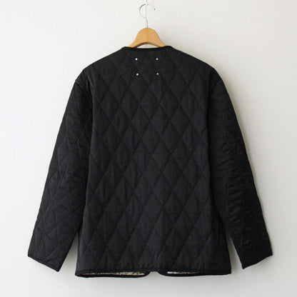 QUILTED REVERSIBLE JACKET #031/BLACK [9M22AW003]