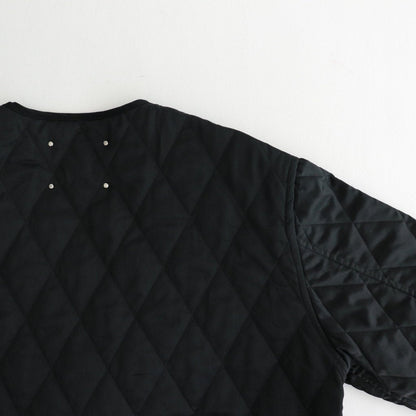QUILTED REVERSIBLE JACKET #031/BLACK [9M22AW003]