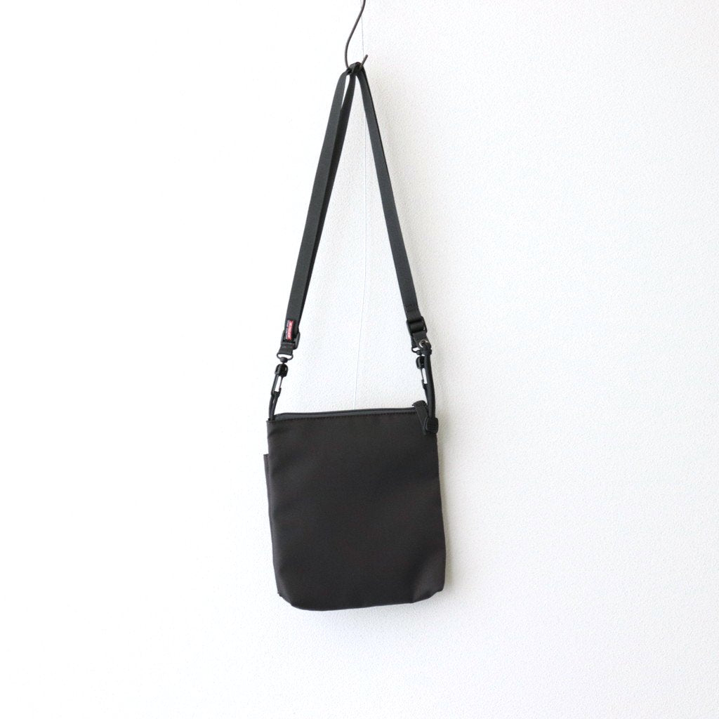 NYLON TWILL SACOCHE_SMALL #D.GRAY [GU224-90070B]