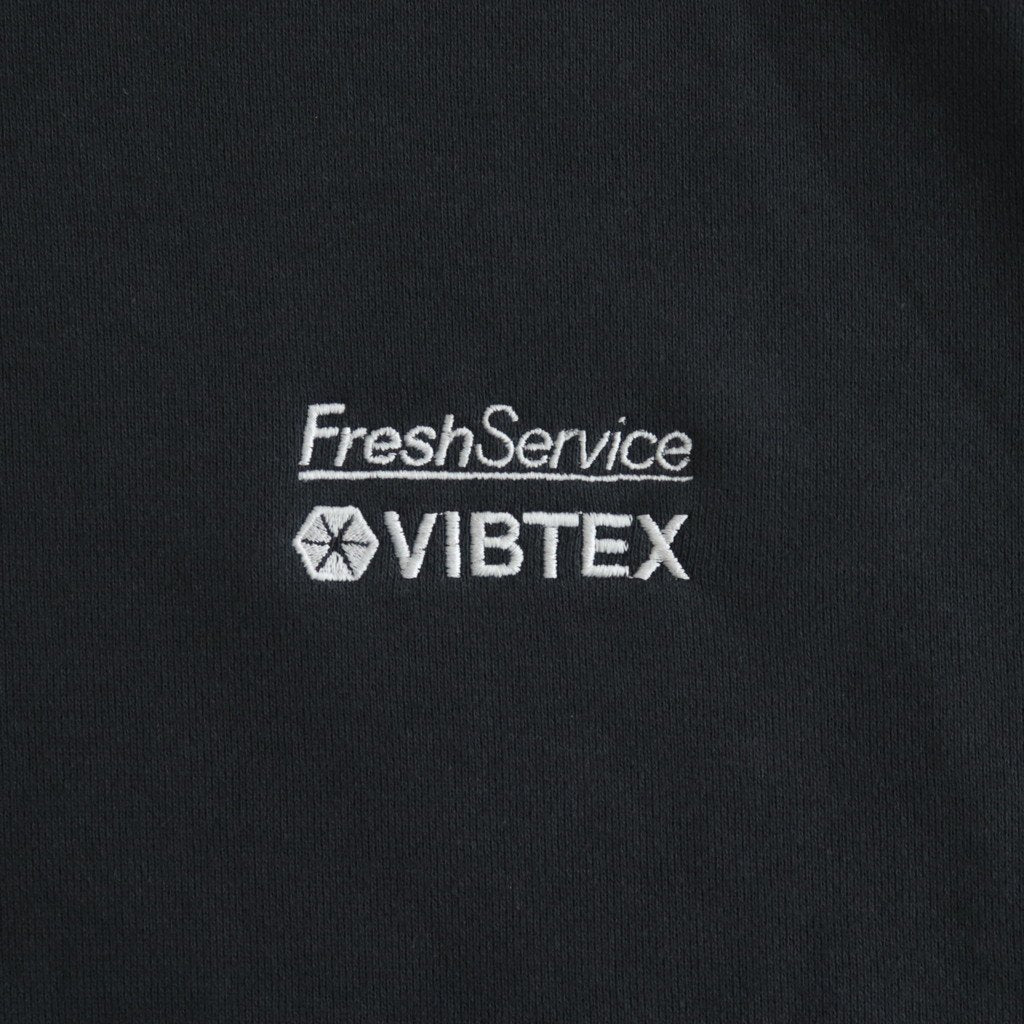 VIBTEX FOR FRESHSERVICE SWEAT PULL HOODIE #GRAY [FSW-22-SW_118]