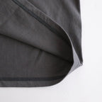 L/S OVERSIZED POCKET TEE #GRAY [GU224-70055B]