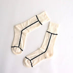 LINE #IVORY/BLACK [CH-002]