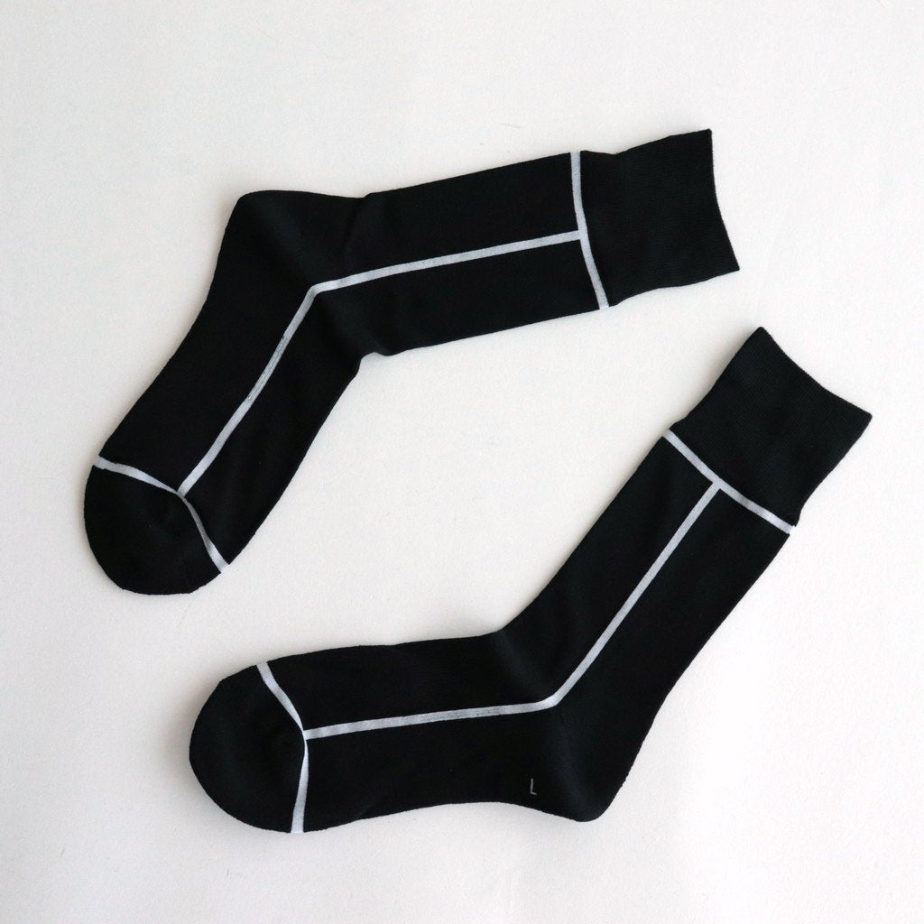 LINE #BLACK/OFF WHITE [CH-002]