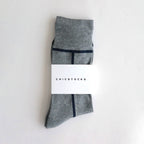 LINE #HEATHER GRAY/NAVY [CH-002]