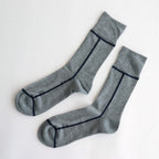 LINE #HEATHER GRAY/NAVY [CH-002]