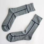 LINE #HEATHER GRAY/NAVY [CH-002]