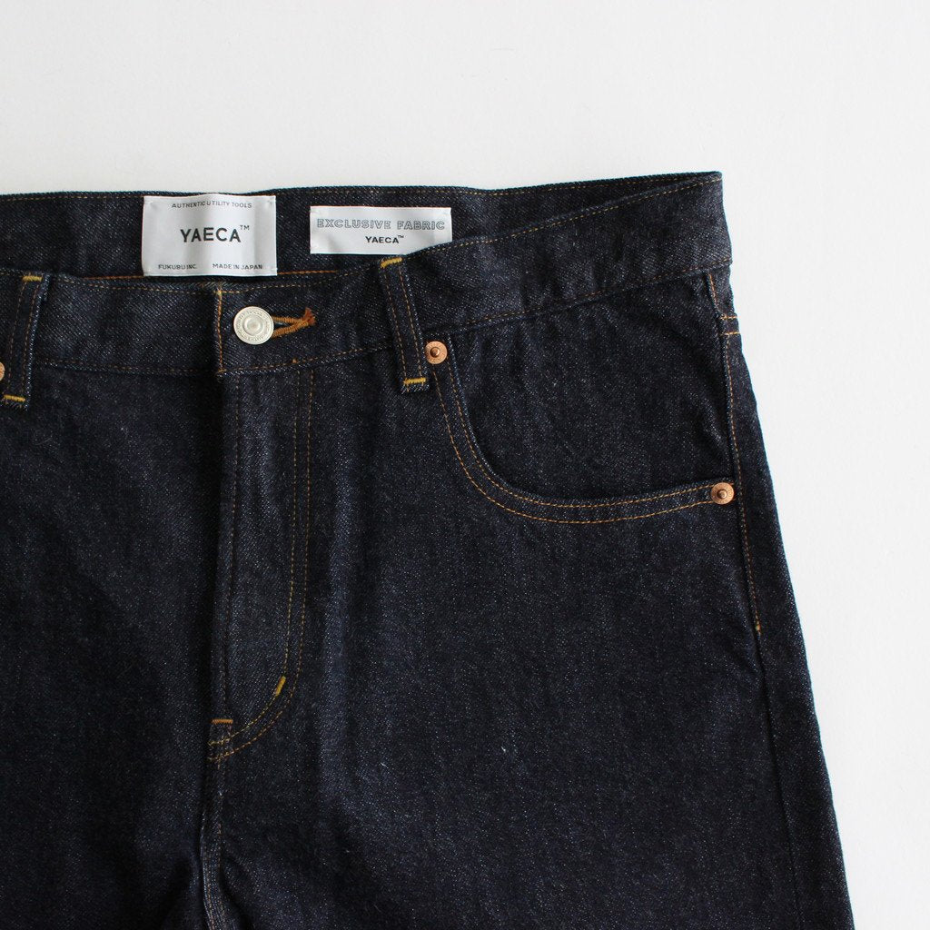 DENIM PANTS STANDARD #INDIGO [15-13W] _ YAECA | ヤエカ – ciacura