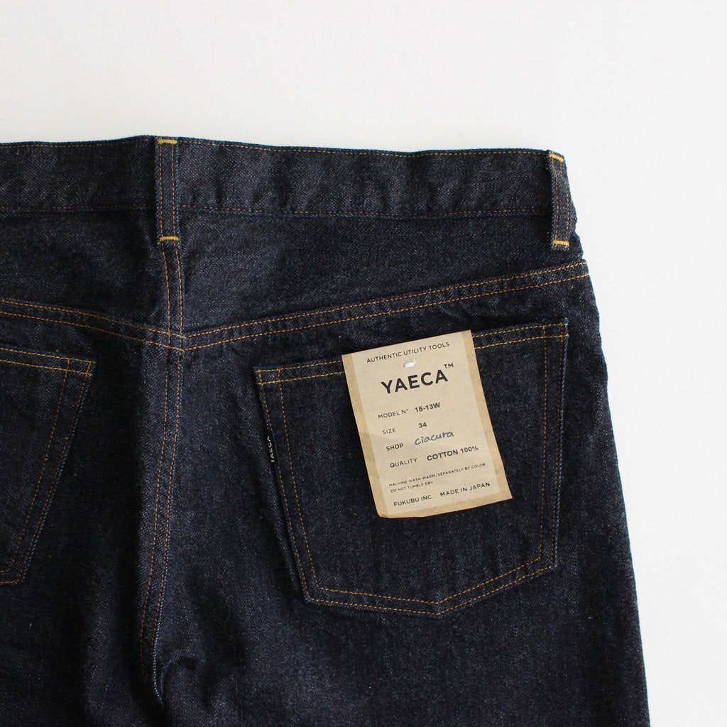 DENIM PANTS STANDARD #INDIGO [15-13W]