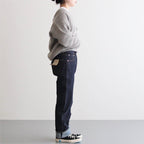 DENIM PANTS STRAIGHT #INDIGO [4-13W]