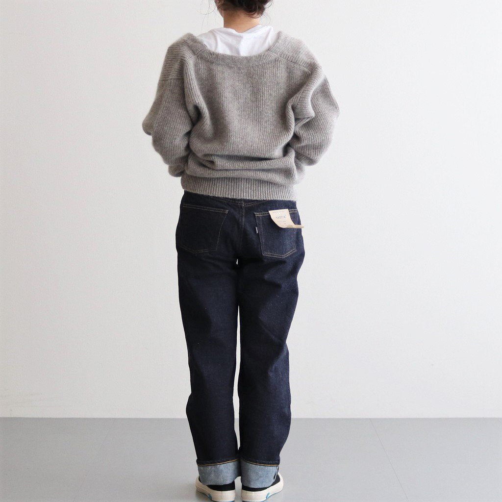 DENIM PANTS STRAIGHT #INDIGO [4-13W] _ YAECA | ヤエカ – ciacura