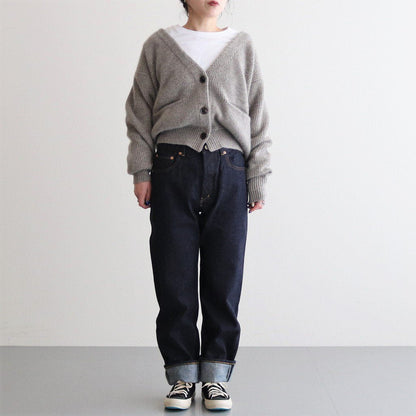 DENIM PANTS STRAIGHT #INDIGO [4-13W]