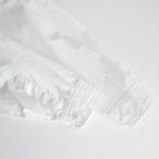 BROAD L/S OVERSIZED BAND COLLAR SHIRT #WHITE [GM224-50032B]