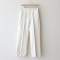 CHINO CLOTH PANTS CREASED SLIM #LIGHT BEIGE [62652]
