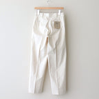CHINO CLOTH PANTS CREASED SLIM #LIGHT BEIGE [62652]