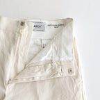 CHINO CLOTH PANTS CREASED SLIM #LIGHT BEIGE [62652]