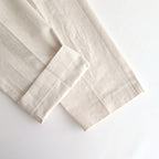 CHINO CLOTH PANTS CREASED SLIM #LIGHT BEIGE [62652]