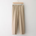 CHINO CLOTH PANTS CREASED SLIM #KHAKI [62652]