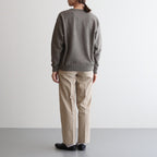 CHINO CLOTH PANTS CREASED SLIM #KHAKI [62652]