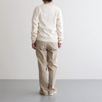 CHINO CLOTH PANTS CREASED SLIM #KHAKI [62652]