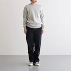 CHINO CLOTH PANTS CREASED SLIM #NAVY [62652]